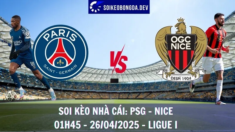 Soi kèo nhà cái PSG vs Nice - 26/04/2025 - Ligue I 1 Soi kèo nhà cái PSG vs Nice - 26/04/2025 - Ligue I
