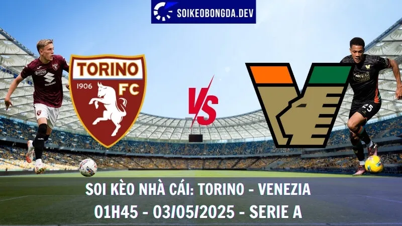 Giải mã nhà cái Torino vs Venezia - 03/05/2025 - Serie A 1 Giải mã nhà cái Torino vs Venezia - 03/05/2025 - Serie A