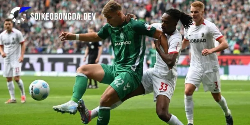 Bản đồ phong độ hiện tại của Freiburg vs Bremen
